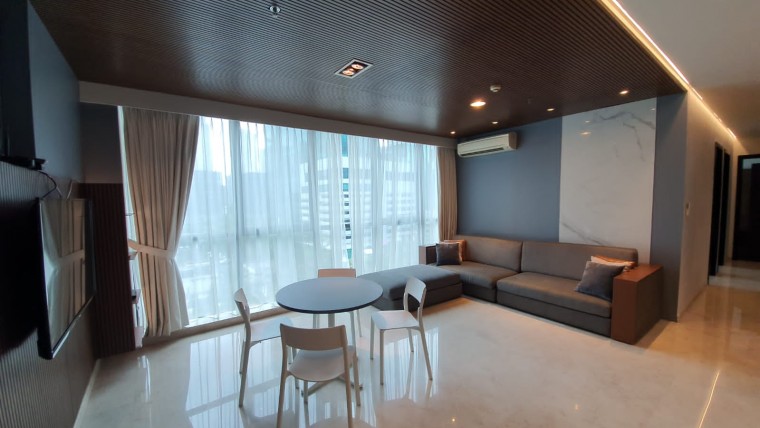 Sewa Apartemen Setiabudi Residence 3BR, 2BA, fully furnished, private lift.