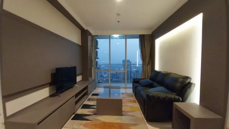 Sewa Apartemen Kuningan City Denpasar Residence 3 BR, furnished, bagus